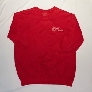 Rare Harry Styles Sign of the Times Concert Merch Sweatshirt - S